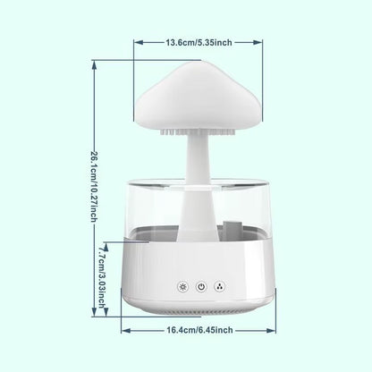 Mushroom Diffuser Adjustable Rechargeable Aromatherapy Humidifiers Home Decor Products for Conference Room Sap Room Bedroom